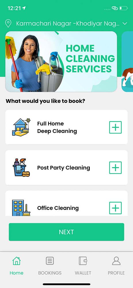 user app