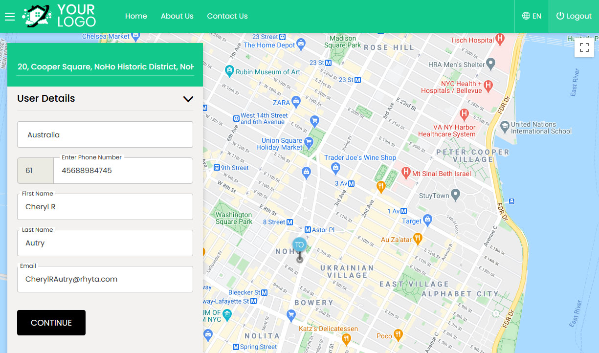 Manual Booking through Company Panel
