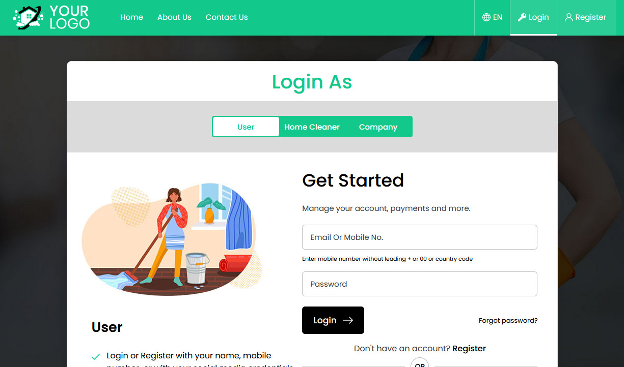 Login