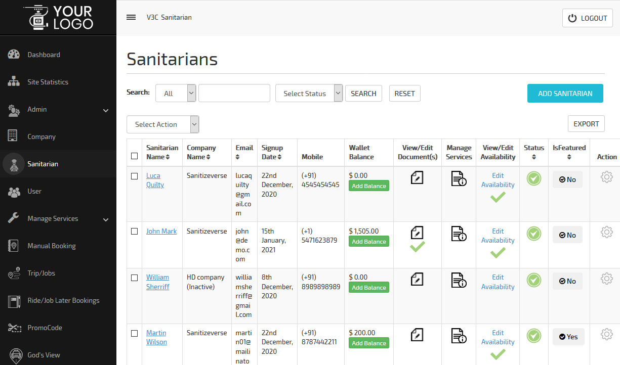 Sanitarians