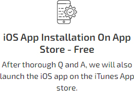 iOs App installation