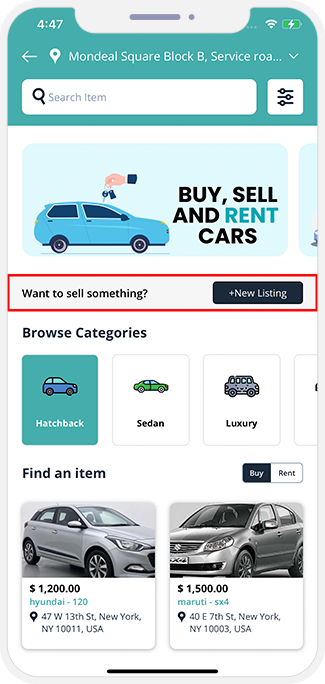 choose service categories