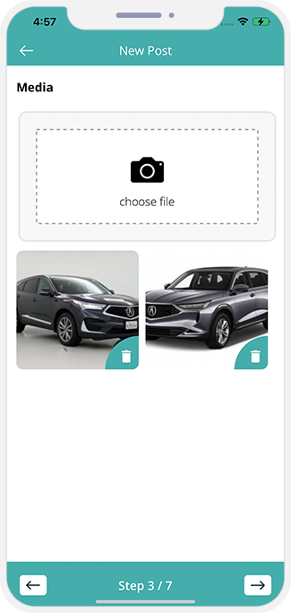 choose service categories