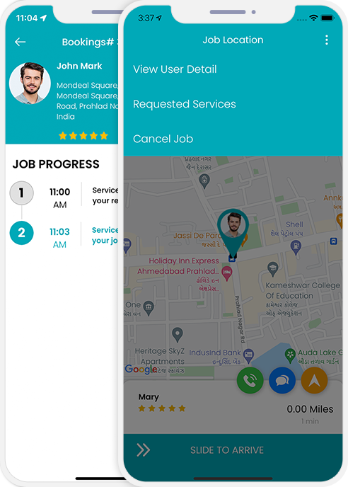 provider manage work location
