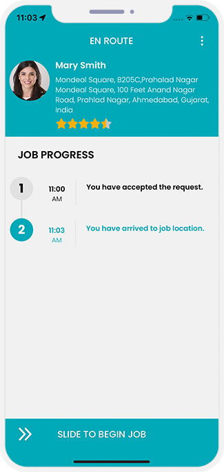 provider manage work location