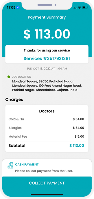 provider manage work location