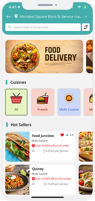 list of restaurant