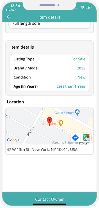 choose service categories