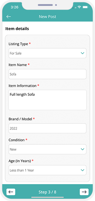 choose service categories