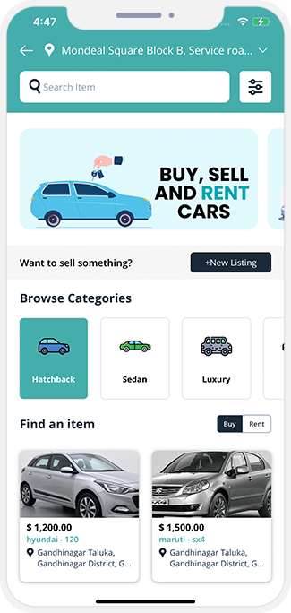 Buy, Sell & Rent Cars