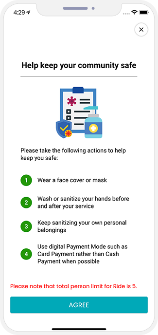 Support menu & About us