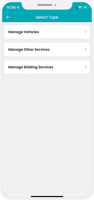 Manage Vehicles