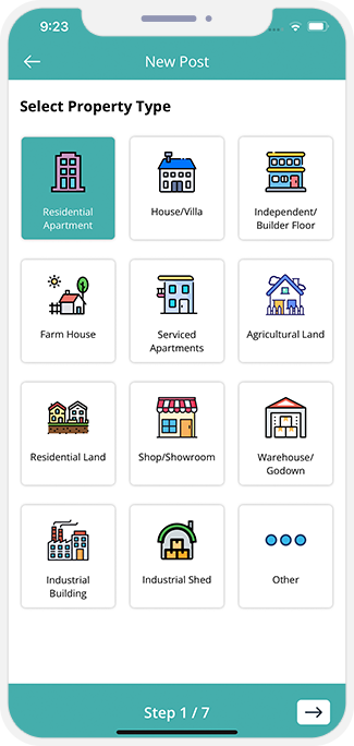 choose service categories