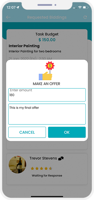 choose service categories
