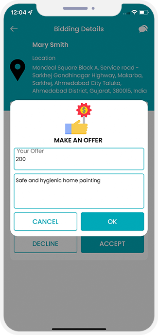 choose service categories