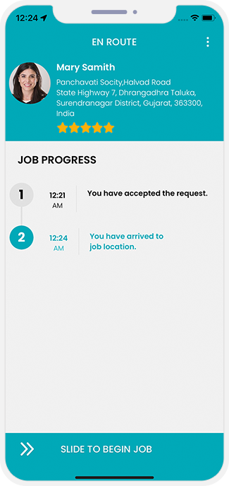 provider manage work location