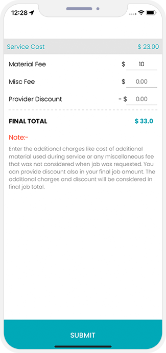provider manage work location