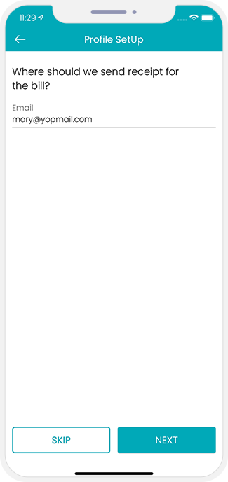profile setup