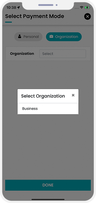 select organization