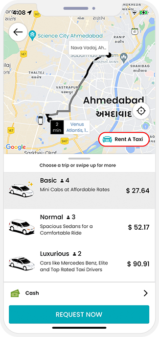 taxi rentals