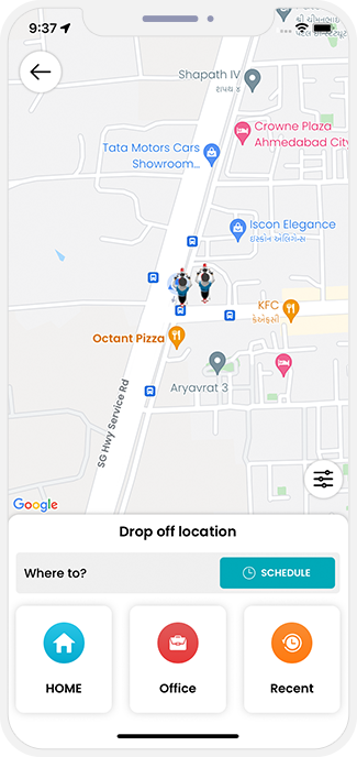 choose service categories