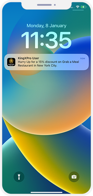 Location Wise Push Notifications throughout the System