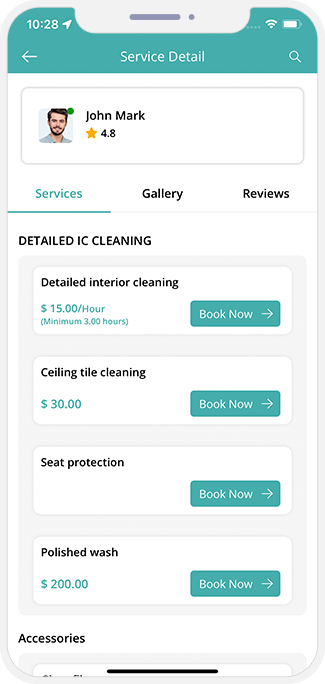 Advanced and detailed Service Search in Service Provider Components