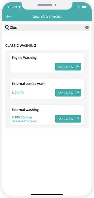 Advanced and detailed Service Search in Service Provider Components