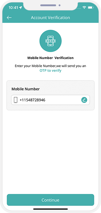 MOBILE NUMBER VERIFICATION