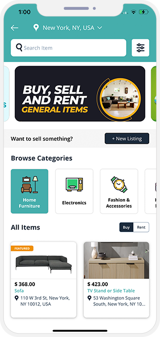 Buy, Sell & Rent General Items