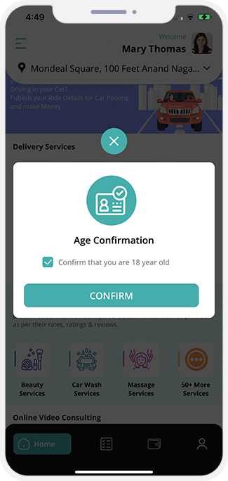 Age Confirmation Age Confirmation