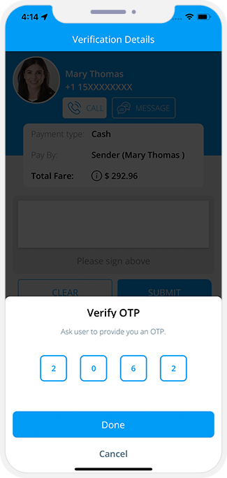 Delivery Confirmation Delivery Confirmation