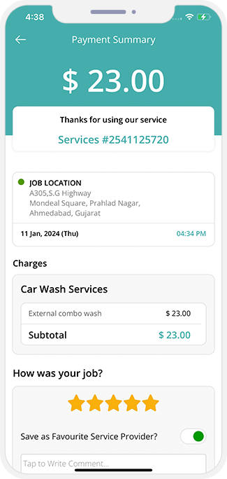 Select booking location Select booking location
