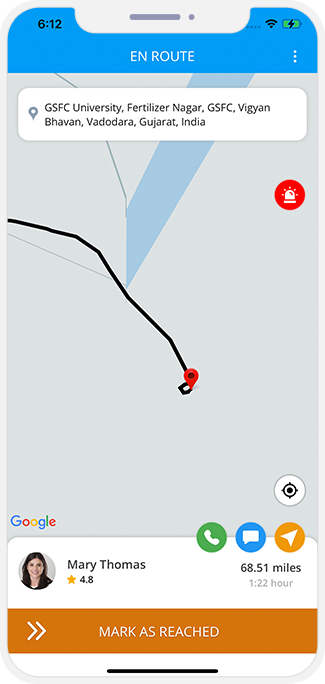 driver slide to end trip driver slide to end trip and rider get notification for Trip completed