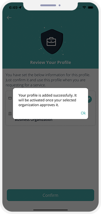 review your Profile