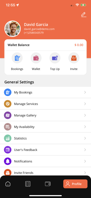 maid booking app