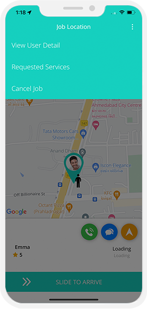 provider manage work location