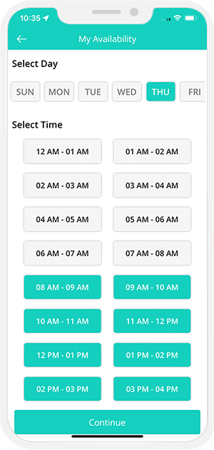 provider manage work location