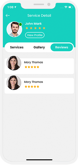 choose service categories