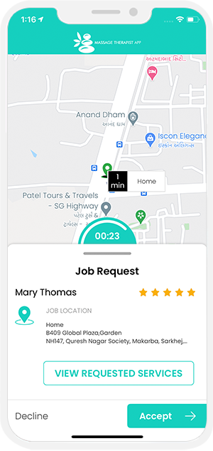 provider manage work location