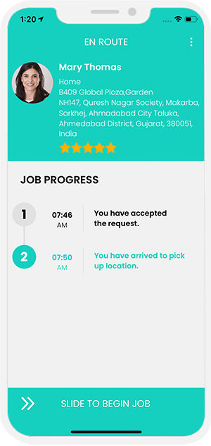 provider manage work location