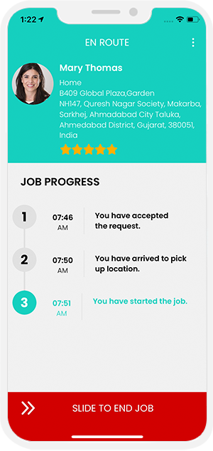 provider manage work location