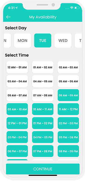 provider manage work location