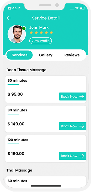 choose service categories