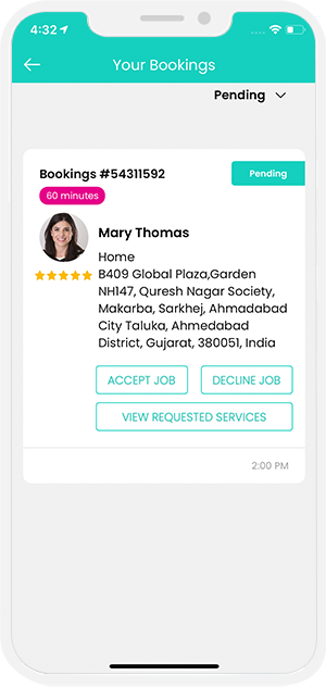 provider manage work location