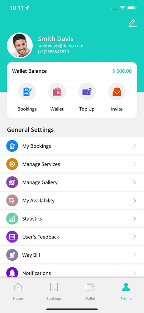 delivery driver app