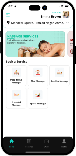 massage on demand app
