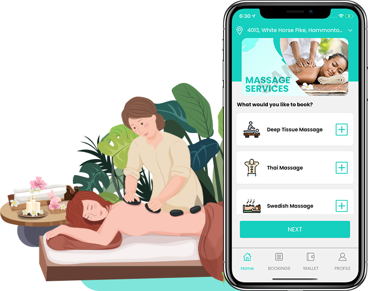 massage app clone