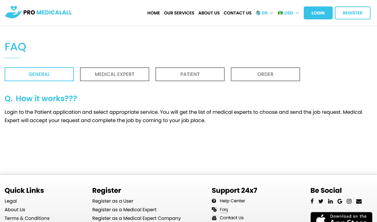 FAQ Page