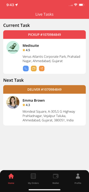 delivery driver profile